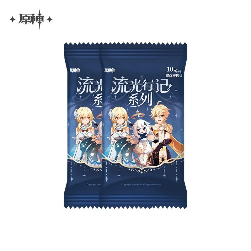 Genshin Impact Flowing Light Travelogue Series Collection Card